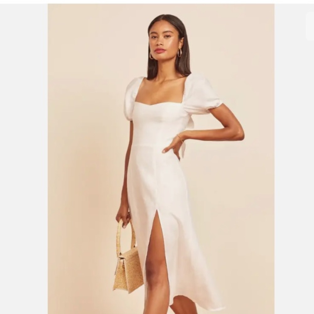 Reformation linen Denver dress